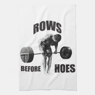 "Body Building" Motivational Humour Kitchen Towel