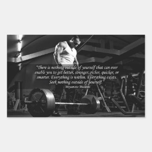 "Body building" Motivational Sticker