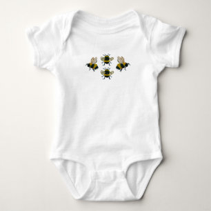 Body Bumble Bee sur le maillot de bébé