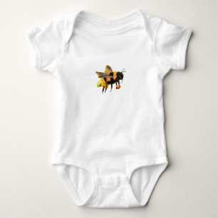Body Bumble Bee transportant du pollen