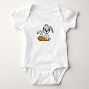 Body Bunny en Snowboard avec Snowboard