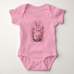 Body Bunny mignon et lys