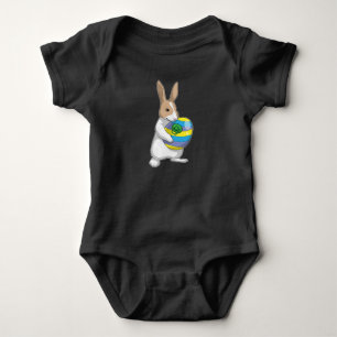 Body Bunny Pâques oeuf de Pâques Pacifier