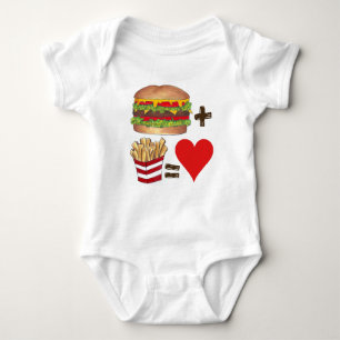 Body Burger d'appariement de nourriture classique + Fri