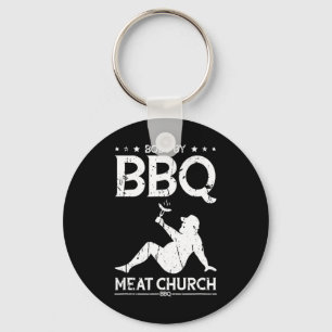 Body By Bbq Meat Church Bbq - Bbq Enthusiasm 1  Keychain