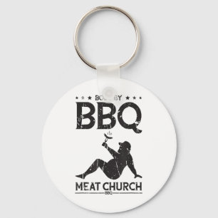 Body By Bbq Meat Church Bbq - Bbq Enthusiasm _1  Keychain