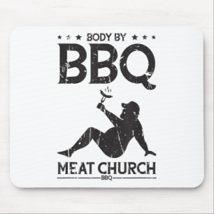 Body By Bbq Meat Church Bbq - Bbq Enthusiasm _1 Mouse Pad