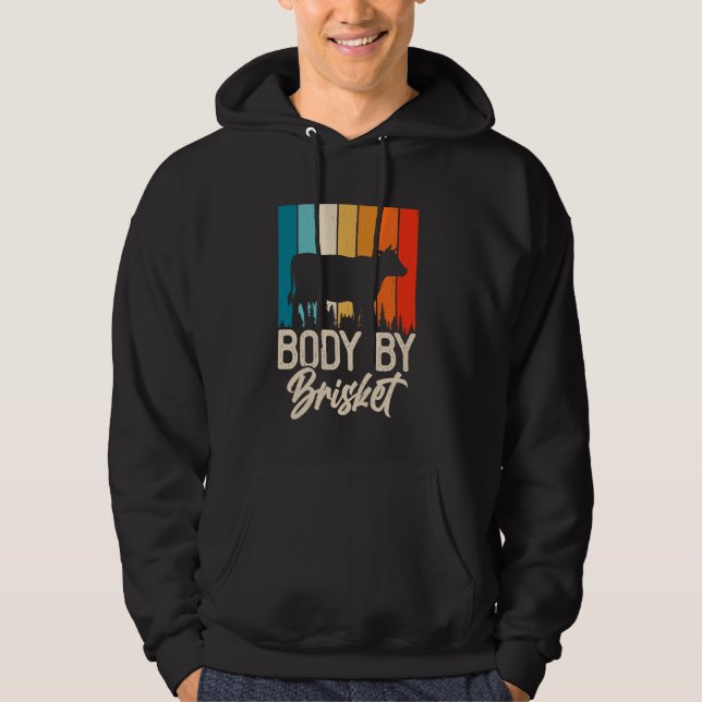 Body by Brisket BBQ Hoodie (Front)
