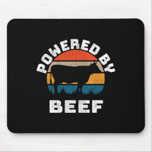 Body By Brisket Bbq Powered By Beef Mouse Pad