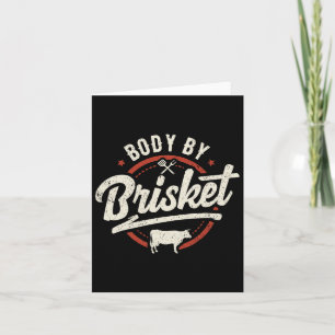 Body By Brisket Byckyard Cookout Bbq Grill 2 Card
