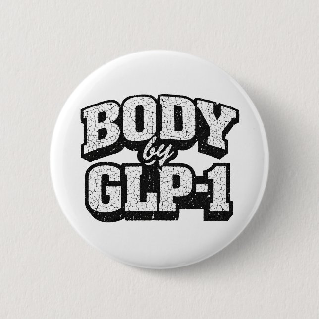 BODY by GLP-1 2 Inch Round Button (Front)
