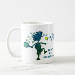 BODY BY PICKLEBALL COFFEE MUG<br><div class="desc">BODY BY PICKLEBALL COFFEE MUG Festive colourful fun design to celebrate the pickleball joyful spirit! Holiday Gift Christmas Kwanzaa Hanukkah Birthday Father's Day Mother's Day and more! Celebrate those with a passion for Pickleball! Your choice of background colours. Look for EDIT DESIGN Easy to personalize and/or transfer to most products...</div>