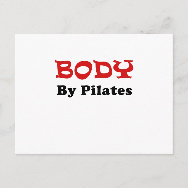 Body by Pilates Postcard (Front)