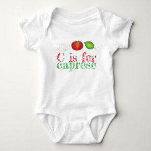 Body C est pour CAPRESE Mozzarella Tomato Basil Italien
