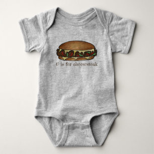 Body C est pour Cheesesteak Philly Cheese Steak Sandwic