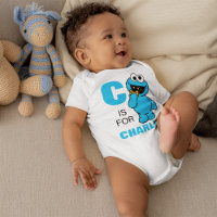 C est pour Cookie Monster | Ajouter Votre Nom
