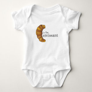 Body C est pour Croissant Flaky French Pastry Foody
