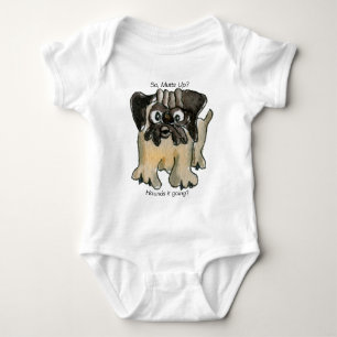 Body Ça va ? Carlin de dessin animé Chien bébé
