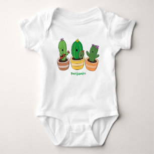 Body Cactus trio chantante mignonne dessin animé