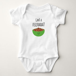 Body Cadê a feijoada? T-shirt bébé brésilien
