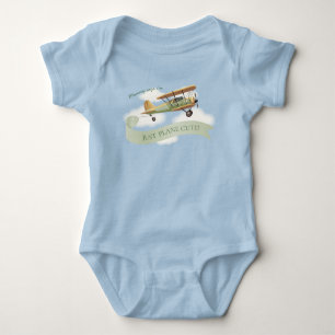 Body Cadeau bébé Vintage avion
