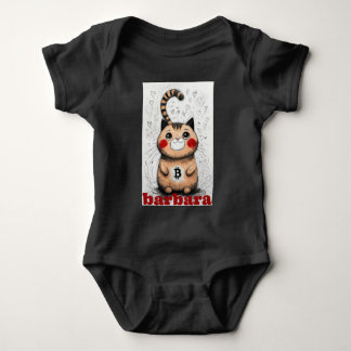 Body cadeau crypto pour bébé amateur de chats