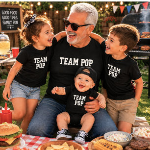 Body Cadeau de la fête des pères de Team Pop pour bébé