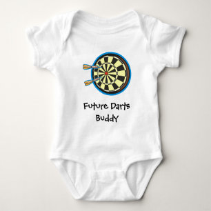 Body Cadeau de naissance fléchettes, soirée jeux Sports