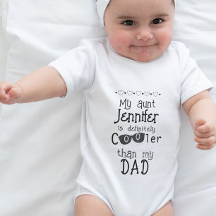 Body Cadeau drôle pour nouveau neveu ou nièce de la par