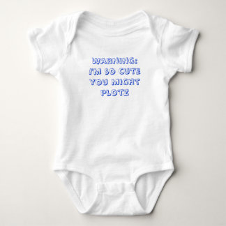 Body Cadeau juif mignon de bébé - "si mignon/Plotz
