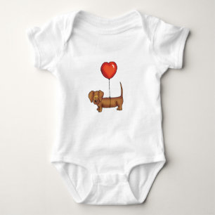 Body Cadeau mignon de teckel