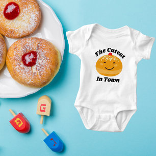 Body Cadeau pour bébé juif mignon pour Hanoukka