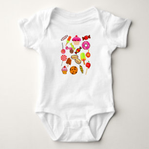 Body Cadeaux de bébé mignons Sucres, biscuits, bonbons,