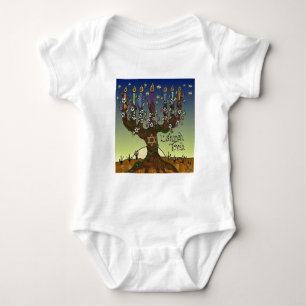 Body Cadeaux Vêtements Judaica L'shanah Tovah Arbre de