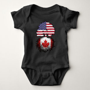 Body Canada Canadien Américain États-Unis Arbre Racines