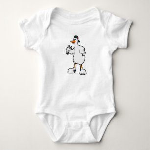 Body Canard comme artisan avec outil et Casquette