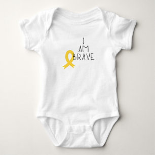 Body cancer de l'enfance.brave. Combinaison pour bébé -