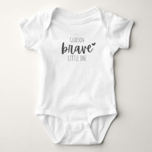 Body cancer de l'enfance. courageux. Bodysuit bébé pers