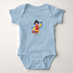 Body Capitaine Pirate Perroquet Coloré