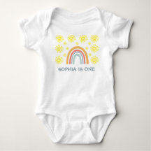 Capricieux Boho Arc-en-ciel et Soleil 1er Annivers