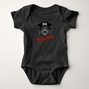 Body Captain le chien noir - de combinaison du Jers
