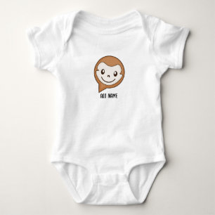 Body Caractère de dessin de singe mignon bébé