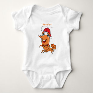 Body Caricature de crevettes de Noël joyeux