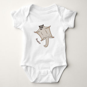 Body Caricature de planeur de sucre volant mignon