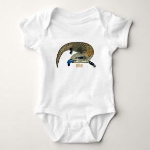 Body Caricature en bleu