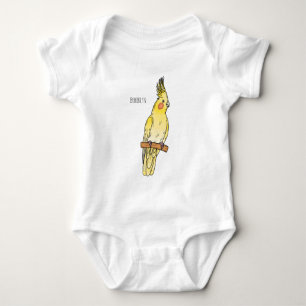 Body Caricature pour oiseaux Cockatiel
