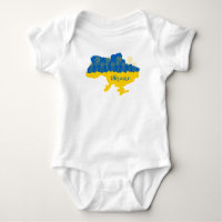 Carte de l'Ukraine avec tournesol et drapeau ukrai