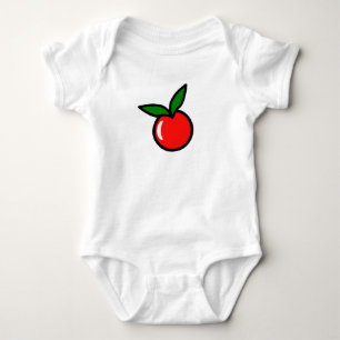 Body Carton de cuisine amusant Fruit rouge cerise de po