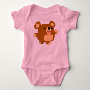 Body Cartoon joli Ours Jouer Vêtements bébé