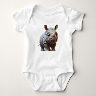 Body Cartoon Rhino design de caractères adorable